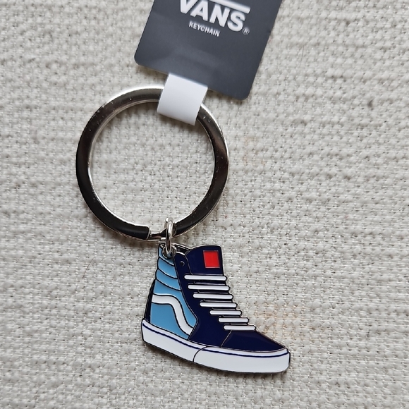 Vans Navy and Light Blue Sneaker Keychain - Picture 2 of 10